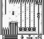 une photo d'Ã©cran de Castlevania 2 - Belmont s Revenge sur Nintendo Game Boy